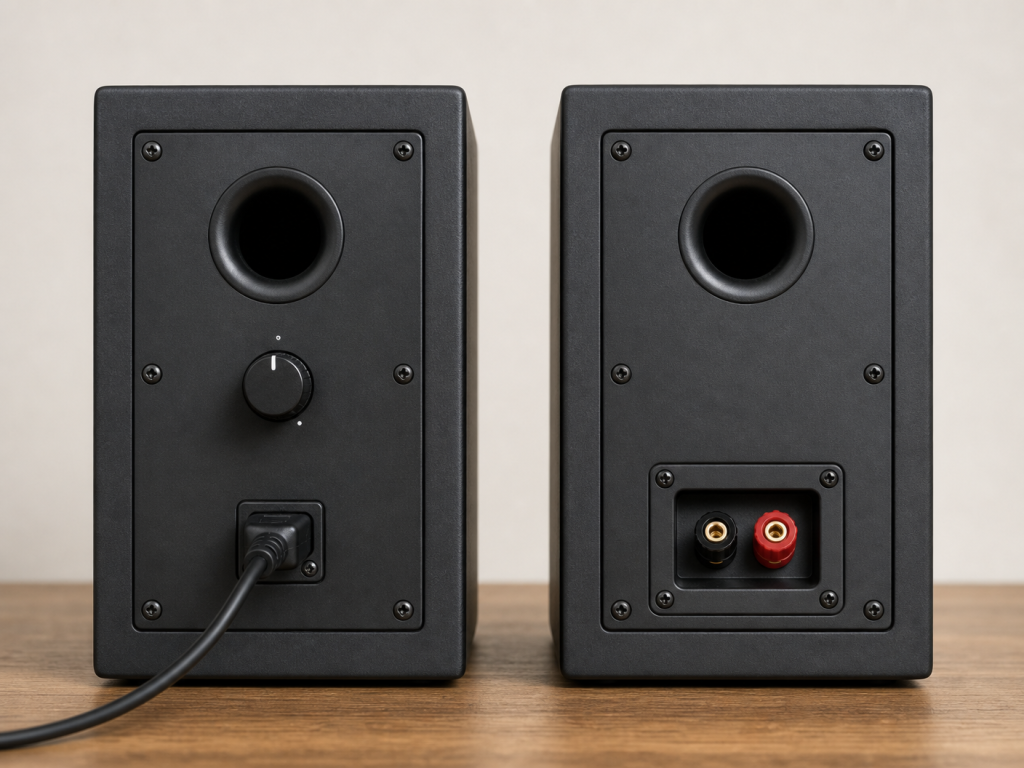 active vs passive speakers